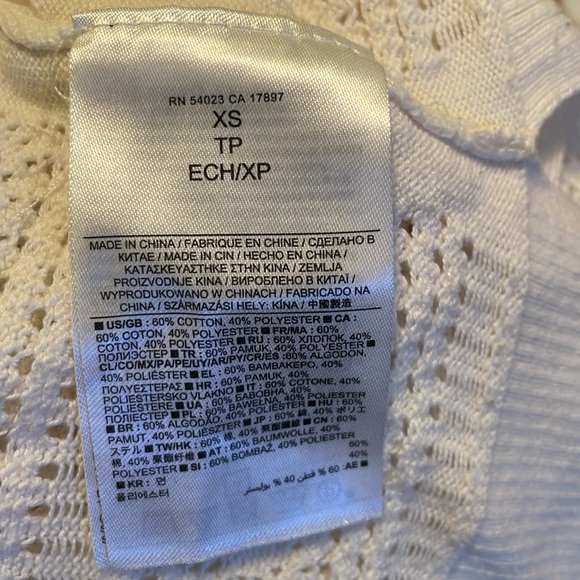 Banana Republic XS sweater, white - Picture 5 of 5
